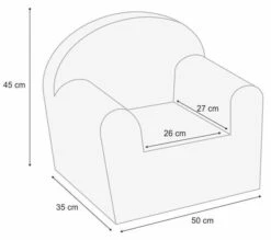 Albero Mio Velvet Navy Kinderfauteuil 11 Albero Mio Velvet Navy Kinderfauteuil -Winkel Voor Babyproducten mamaloes velvet navy kinderfauteuil 5