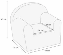 Albero Mio Velvet Roze Kinderfauteuil -Winkel Voor Babyproducten mamaloes velvet roze kinderfauteuil 4