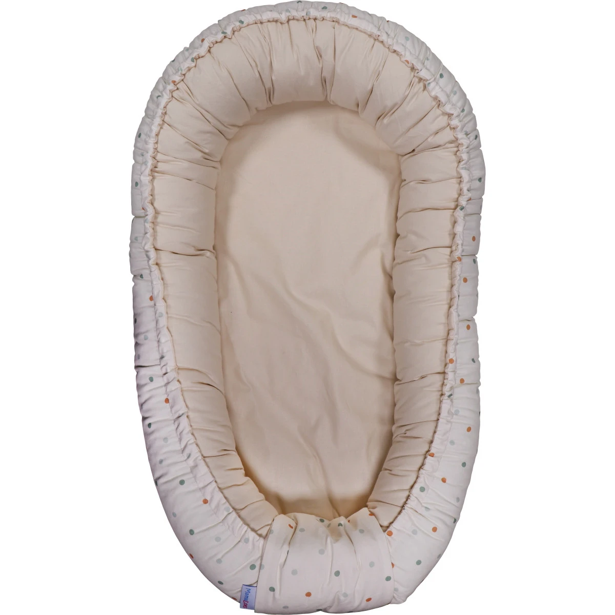 MamaLoes Stippen Omkeerbaar Babynest ML020107 5 MamaLoes Stippen Omkeerbaar Babynest ML020107 - Afbeelding 3