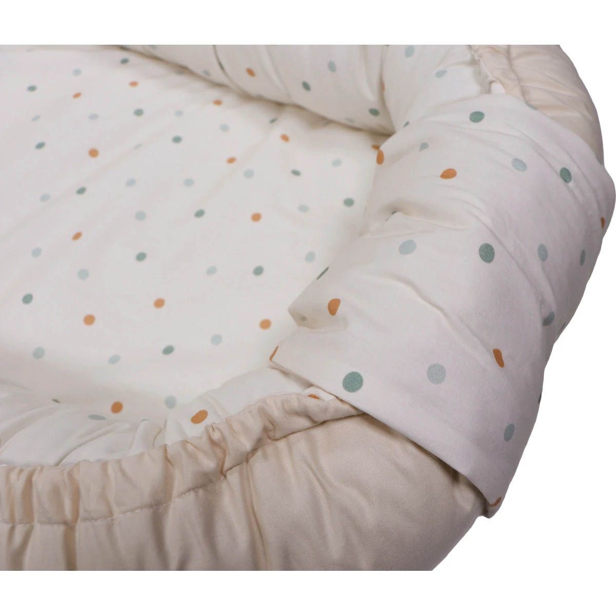 MamaLoes Stippen Omkeerbaar Babynest ML020107 9 MamaLoes Stippen Omkeerbaar Babynest ML020107 - Afbeelding 7