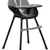 Momi Flovi Black/Grey 2-in-1 Kinderstoel KRKA00018 -Winkel Voor Babyproducten momi flovi black grey kinderstoel krka00018 1