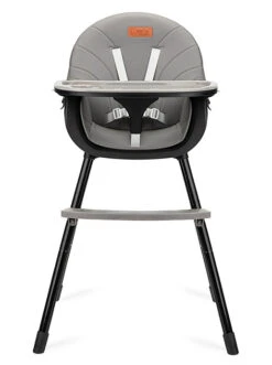 Momi Flovi Black/Grey 2-in-1 Kinderstoel KRKA00018 -Winkel Voor Babyproducten momi flovi black grey kinderstoel krka00018 2