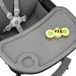 Momi Flovi Black/Grey 2-in-1 Kinderstoel KRKA00018 -Winkel Voor Babyproducten momi flovi black grey kinderstoel krka00018 6