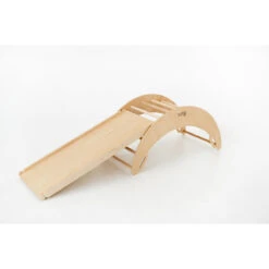 Luna Toys Naturel Houten Klimrek Met Glijbaan LU-36950 -Winkel Voor Babyproducten nature 1