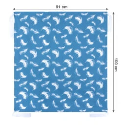 Sevibaby Blue Feathers Baby Hangmatje 576-91 9 Sevibaby Blue Feathers Baby Hangmatje 576-91 -Winkel Voor Babyproducten sevibaby blue feathers baby hangmatje 2