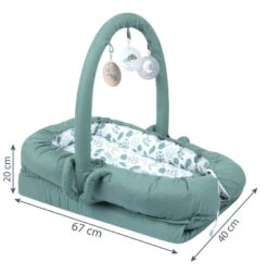 Sevibaby Green Reflux Multifunctioneel Draagbaar Babynest 275-92 -Winkel Voor Babyproducten sevibaby green reflux multifunctioneel draagbaar babynest 275 92 5