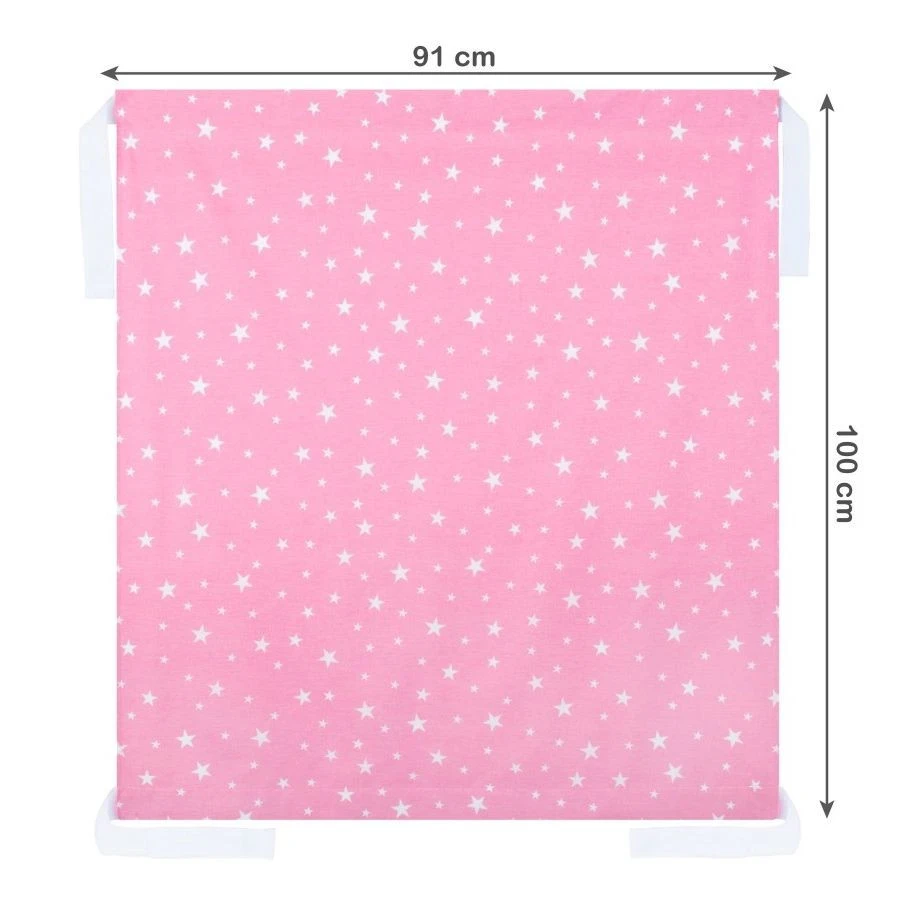 Sevibaby Pink Stars Baby Hangmatje 576-2 4 Sevibaby Pink Stars Baby Hangmatje 576-2 - Afbeelding 2