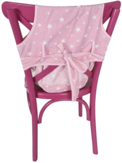 Sevibaby Roze Textiel Travel Chair 152-2 -Winkel Voor Babyproducten sevibaby roze textiel stoelverhoger 152 2 2