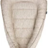 Zaffiro Beige Leaves Babynest 0978 -Winkel Voor Babyproducten zaffiro beige leaves babynest 0978