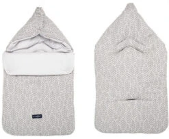 Zaffiro Grey Leaves Basic 5-in-1 Voetenzak 7572 -Winkel Voor Babyproducten zaffiro grey leaves basic 5 in 1 voetenzak 7572 2